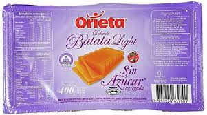 DULCE DE BATATA SIN AZUCAR X 400GR - ORIETA