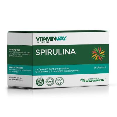 SPIRULINA VITAMINWAY X 60 - VITAMIN WAY