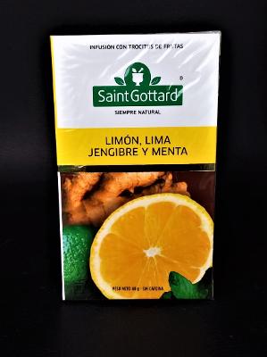 INFUSION LIMON LIMA JENGIBRE MENTA SAINT G