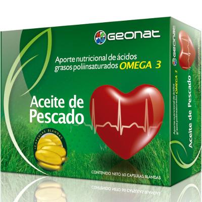 ACEITE DE PESCADO X 60 CAP NATUFARMA - NATUFARMA