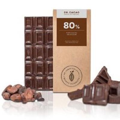 CHOCOLATE DR CACAO 80% - DR CACAO