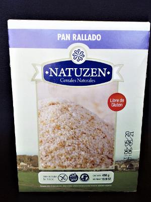 PAN RALLADO X 450GR - NATUZEN