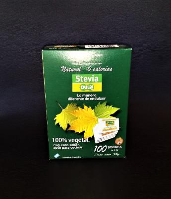 STEVIA DULRI X 100 SOBRES - DULRI