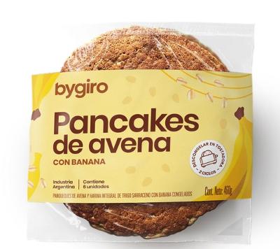 PANQUEQUE DE AVENA Y BANANA- BYGIRO