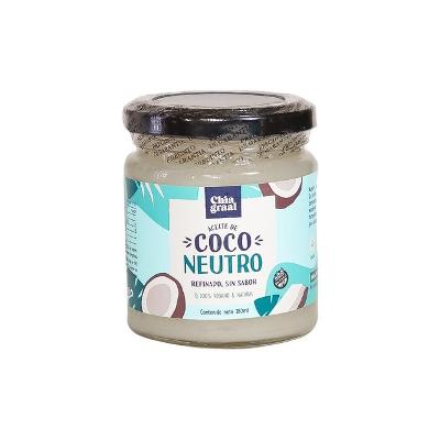 ACEITE DE COCO NEUTRO X 180G CHIA GRAAL