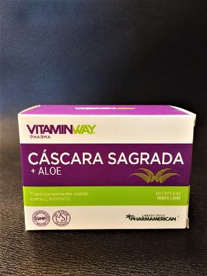 CASCARA + ALOE X 60 CAP VW - VITAMIN WAY