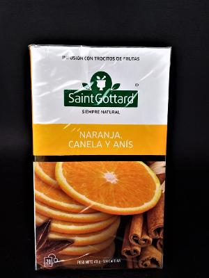 INFUSION NARANJA CANELA ANIS SAINT G X 20 - SAINT GOTTARD