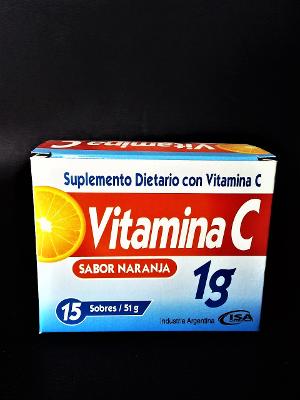 VITAMINA C 1 GR X 15 SOBRES - ISA