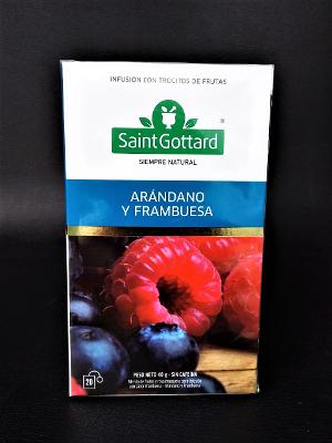 INFUSION DE FRUTAS ARANDANO FRAMB SAINT G X 20