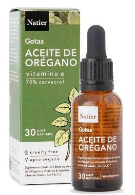 ACEITE DE OREGANO x 30CC - NATIER